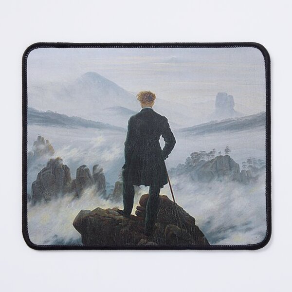 Item preview, Wanderer above the Sea of Fog - 1818 - Caspar David Friedrich designed and sold by THASSON.