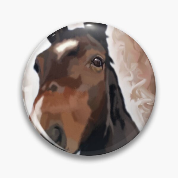 Item preview, Equestrian, Horse racing, Brown Horse, Portrait, Digital Painting, Horse Owner Gift, Vets Gift, Vets Nurse Gift designed and sold by Christopher Whitehead-Baines.