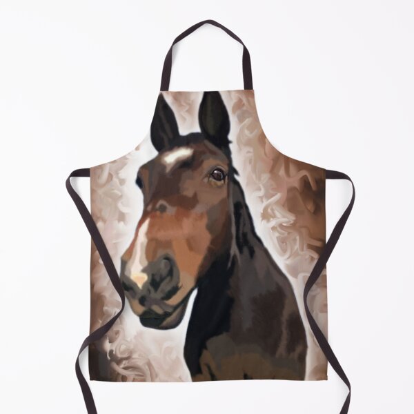 Item preview, Equestrian, Horse racing, Brown Horse, Portrait, Digital Painting, Horse Owner Gift, Vets Gift, Vets Nurse Gift designed and sold by Christopher Whitehead-Baines.