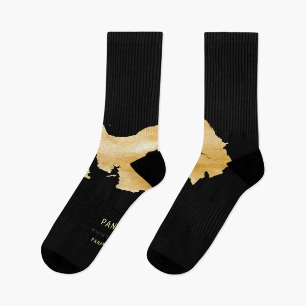 Item preview, Panama map in gold color designed and sold by Jerhus.