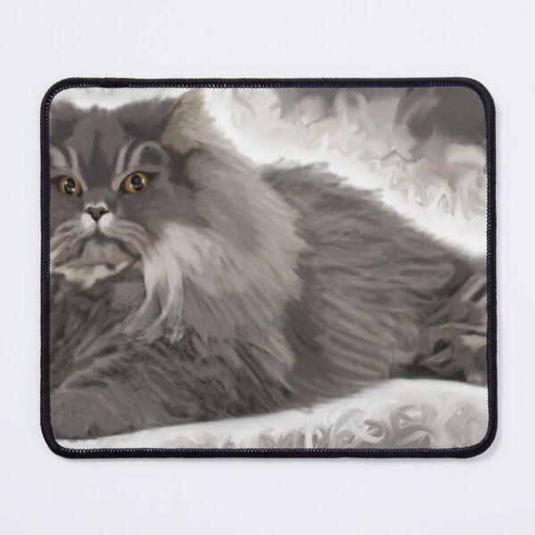 Item preview, Persian Cat, Ginger Cat Portrait, Digital Painting, Cat Owner Gift, Vets Gift, Vets Nurse Gift designed and sold by Christopher Whitehead-Baines.