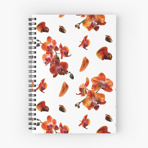 Item preview, Orchid leaves flowers - Two of Us Narbonne orange designed and sold by FlowersColorful.