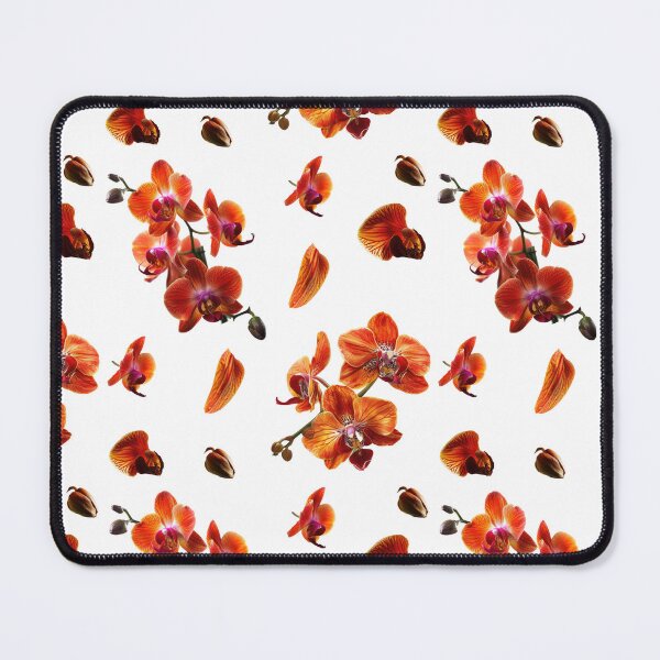 Item preview, Orchid leaves flowers - Two of Us Narbonne orange designed and sold by FlowersColorful.