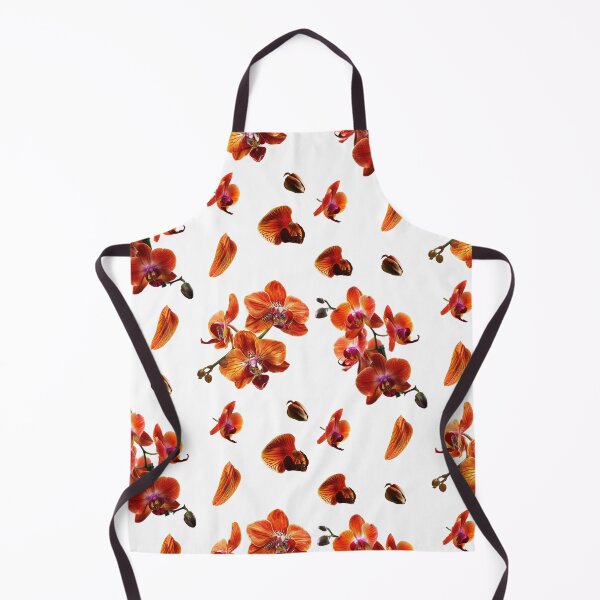Item preview, Orchid leaves flowers - Two of Us Narbonne orange designed and sold by FlowersColorful.