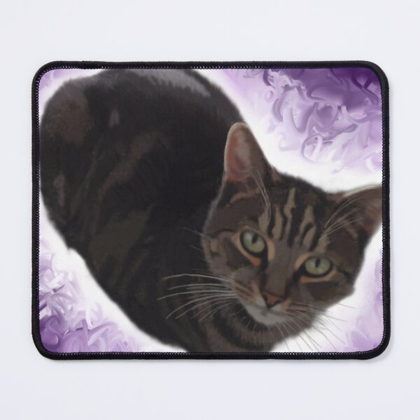 Item preview, Tabby Cat, Cat Portrait, Digital Painting, Cat Owner Gift, Vets Gift, Vets Nurse Gift designed and sold by Christopher Whitehead-Baines.