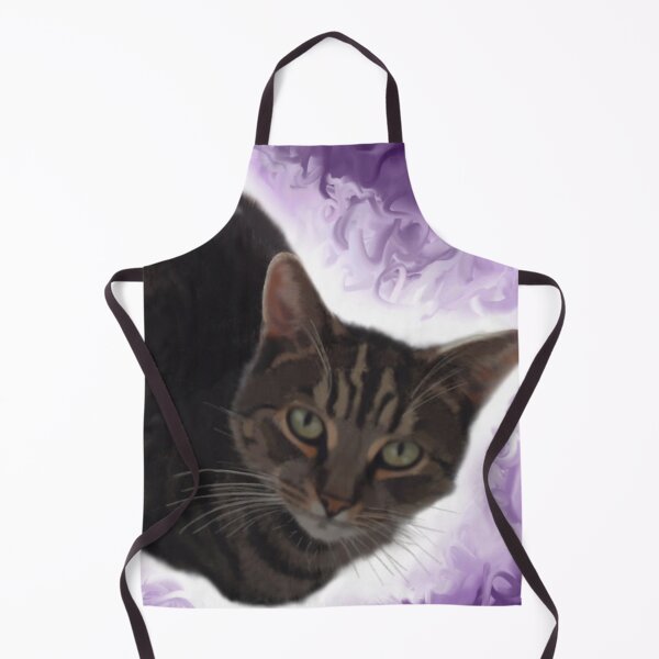 Item preview, Tabby Cat, Cat Portrait, Digital Painting, Cat Owner Gift, Vets Gift, Vets Nurse Gift designed and sold by Christopher Whitehead-Baines.