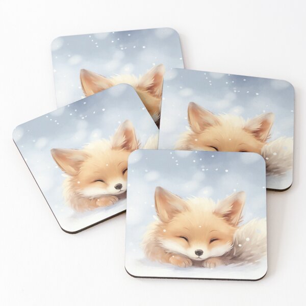 Item preview, Snowy Fox designed and sold by cute-animals99.