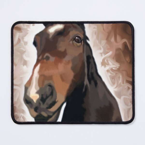 Item preview, Equestrian, Horse racing, Brown Horse, Portrait, Digital Painting, Horse Owner Gift, Vets Gift, Vets Nurse Gift designed and sold by Christopher Whitehead-Baines.