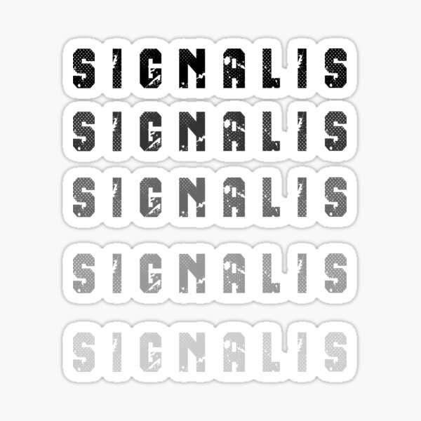 Item preview, signalis game designed and sold by infinitty art.