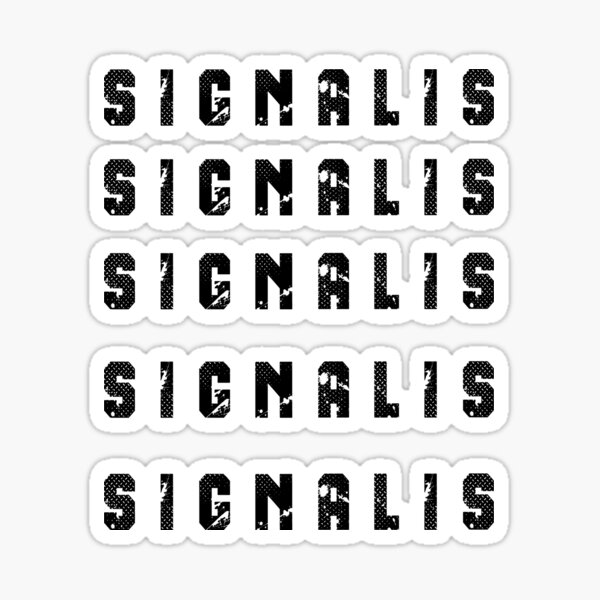 Item preview, signalis game designed and sold by infinitty art.