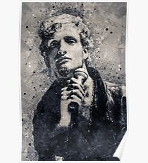 Layne Staley Geometric Art Poster