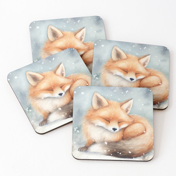 Item preview, Snowy Fox designed and sold by cute-animals99.
