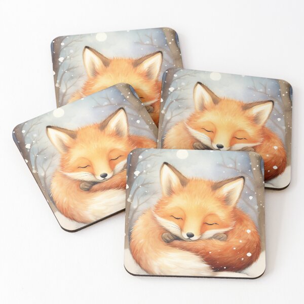 Item preview, Snowy Fox designed and sold by cute-animals99.