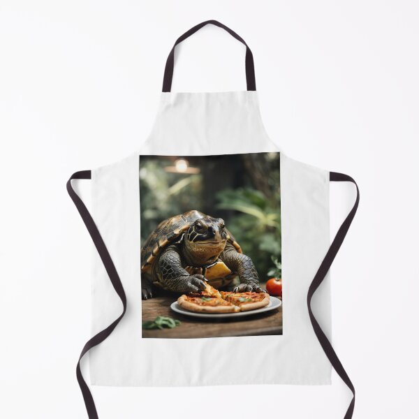 Artikelvorschau, Eine Schildkröte isst ein Stück Pizza entworfen und verkauft von CreativeSparkzz.
