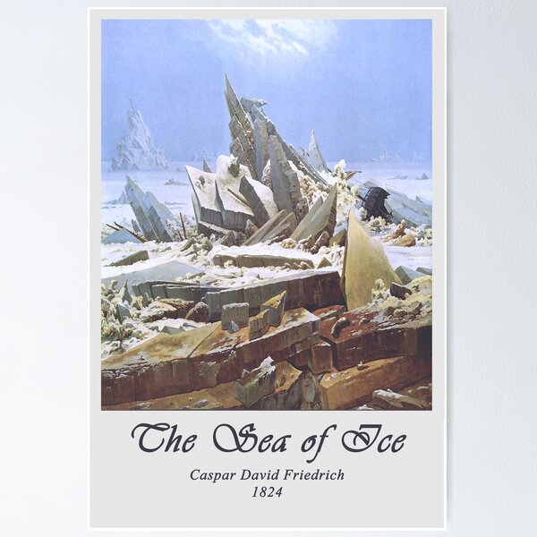 Artikel-Vorschau von Das Eismeer – 1824 – Caspar David Friedrich, designt und verkauft von THASSON.
