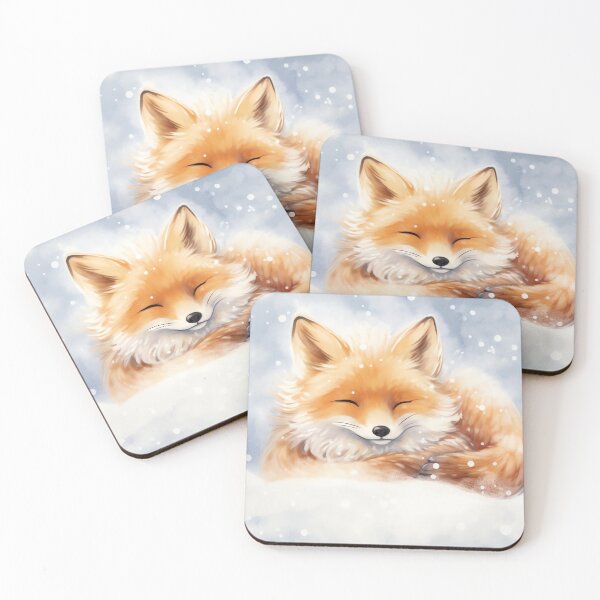 Item preview, Snowy Fox designed and sold by cute-animals99.