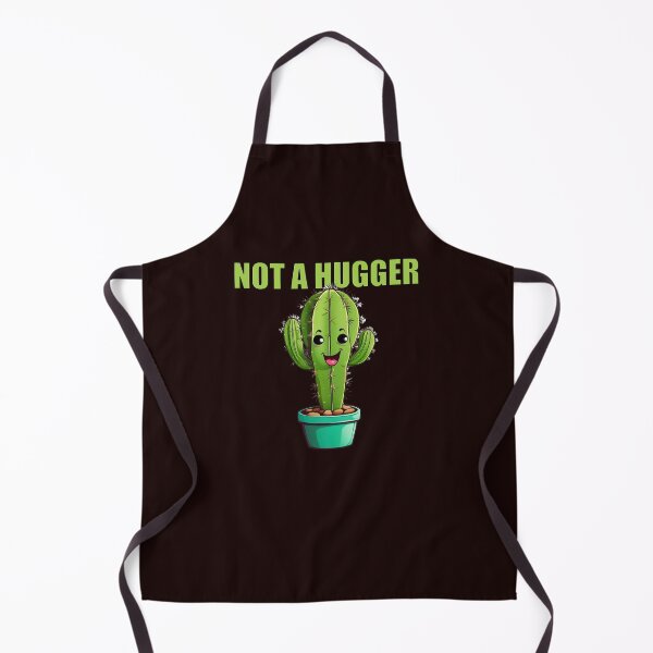 Item preview, Not a Hugger Funny Cactus designed and sold by goingoncetwice.