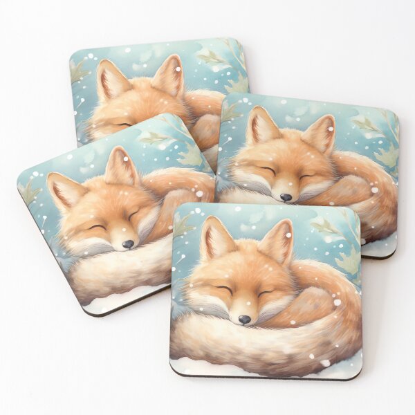 Item preview, Snowy Fox designed and sold by cute-animals99.
