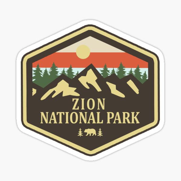 Vista previa del artículo con la obra «Parque Nacional Zion», diseñado y vendido por Nature-spirit.