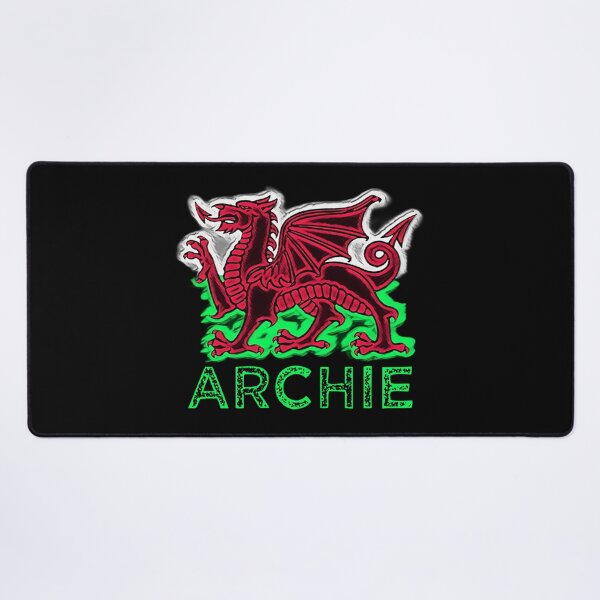 Item preview, ARCHIE CYMRU DRAIG GOCH RED DRAGON designed and sold by Marni Scofidio Desi9ns.