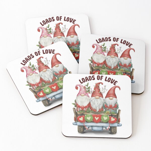 Item preview, Gnome Your Love – Cart Full of Hearts designed and sold by elisabade.