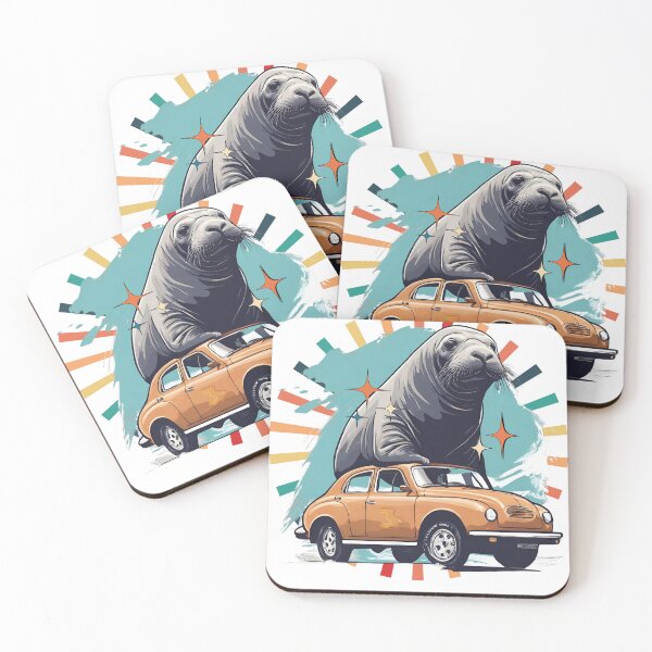 Item preview, Neil the Seal Tasmania Australia Funny seal designed and sold by CyberArtistOne.