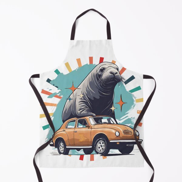 Item preview, Neil the Seal Tasmania Australia Funny seal designed and sold by CyberArtistOne.