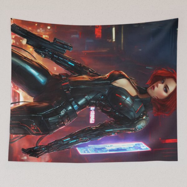 Aperçu de l'œuvre Assassin cyberpunk créée et vendue par RaF71PrO.