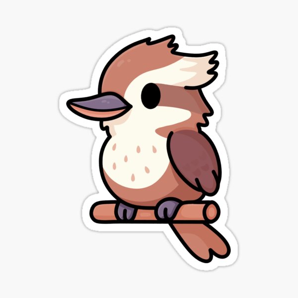 Item preview, Cute Kookaburra Cartoon designed and sold by MoasisArt.