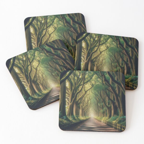 Item preview, A path under the shade of trees designed and sold by Yourdreamworld.