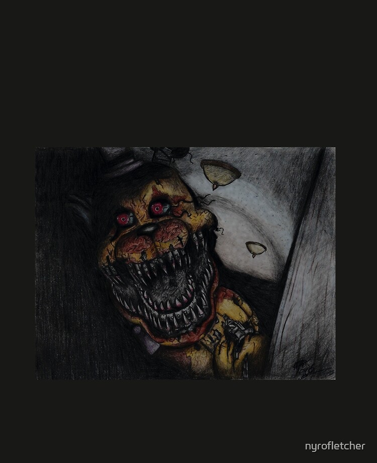 Five Nights at Freddy's Nightmare Fredbear Worm on a String iPad