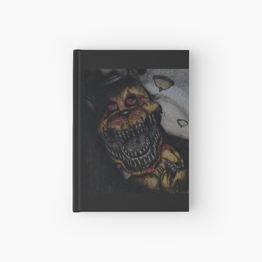 FNaF Nightmare Fredbear Hardcover Journal for Sale by nyrofletcher