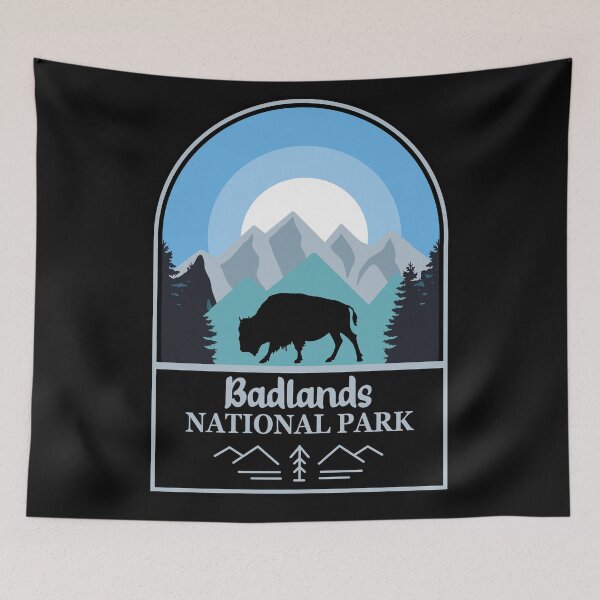 Item preview, Badlands National Park-Vintage designed and sold by Nature-spirit.