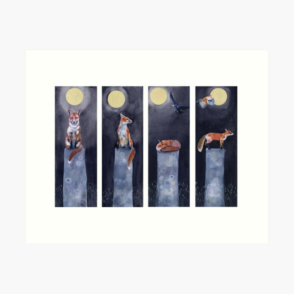 Item preview, The four foxes designed and sold by samcannon.