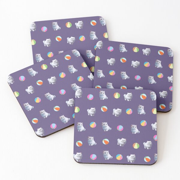 Item preview, Cute Cats and Colorful Balls designed and sold by hrbcreatives.