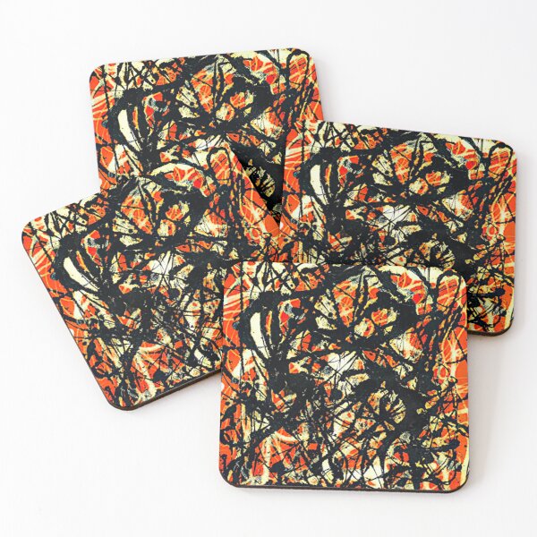 Item preview, jackson pollock artwork designed and sold by Nada01.