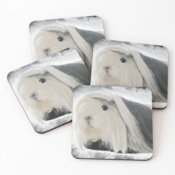 Item preview, Guinea Pig, Guinea Pig Portrait, Digital Painting, Guinea Pig Owner Gift, Vets Gift, Vets Nurse Gift designed and sold by Christopher Whitehead-Baines.