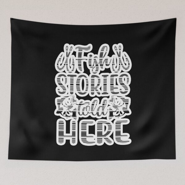 Item preview, Fish Stories Are Told Here, Great For Fishing For Trout, Fisherman Gift designed and sold by creativerooney.