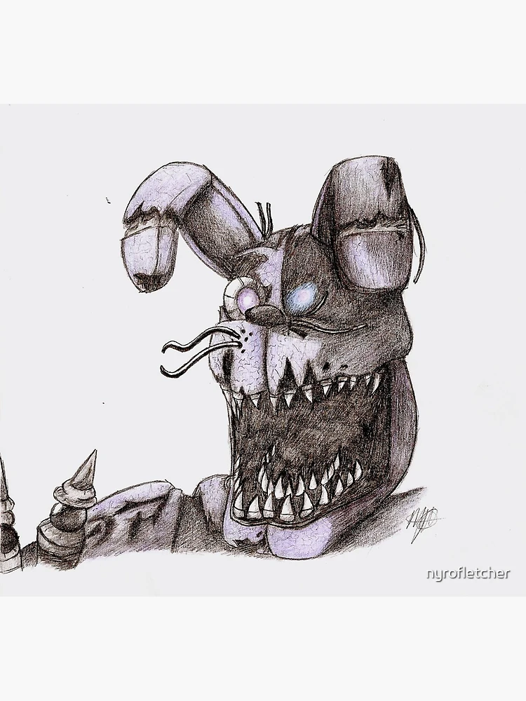 FNaF Withered Foxy Greeting Card for Sale by nyrofletcher
