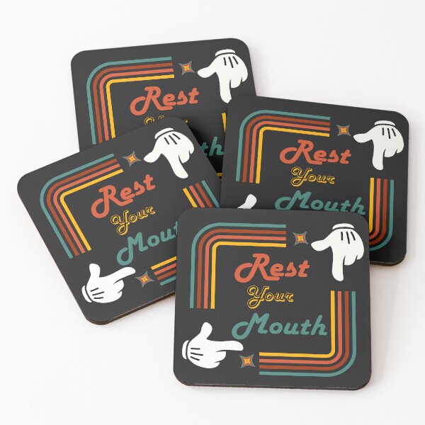 Item preview, Rest your mouth funny design  designed and sold by Cosmicworld07.
