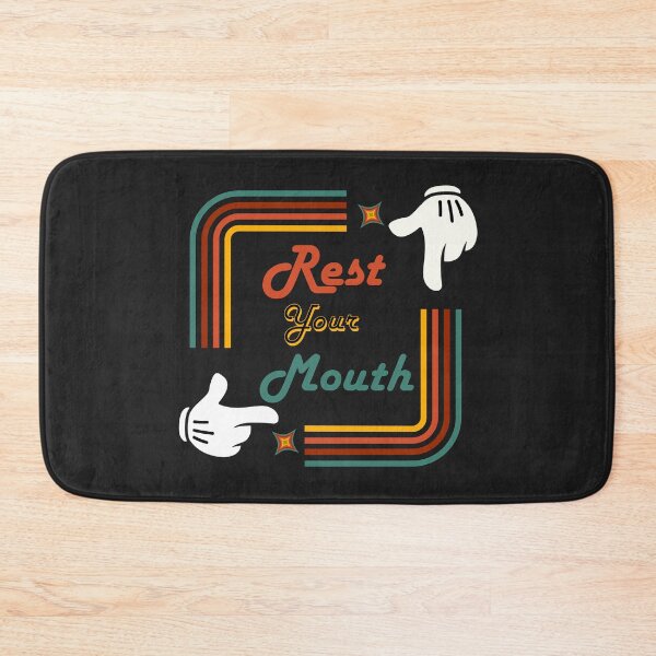 Item preview, Rest your mouth funny design  designed and sold by Cosmicworld07.