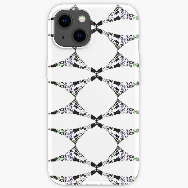 Tracery, weave, template, routine, stereotype, gauge, mold, sample iPhone Soft Case