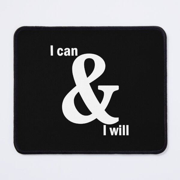 Item preview, I can & I will designed and sold by nimmitrends.