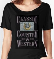 Classic Country & Western (Golden Horseshoe) Women's Relaxed Fit T-Shirt
