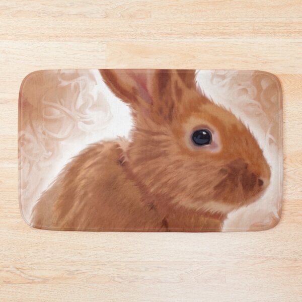 Item preview, Easter Gift, Rabbit, Ginger Rabbit, Digital Painting, Rabbit Owner Gift, Vets Gift, Vets Nurse Gift designed and sold by Christopher Whitehead-Baines.