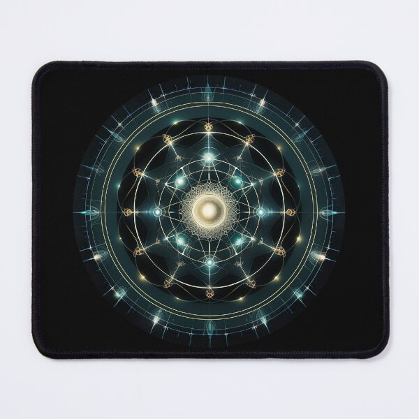 Item preview, Cyber Mandala | Cosmic emblem designed and sold by Fractal-Graphic.