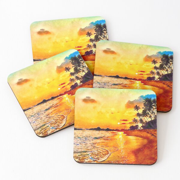 Item preview, Golden Sunset in Paradise designed and sold by SoshanaC.