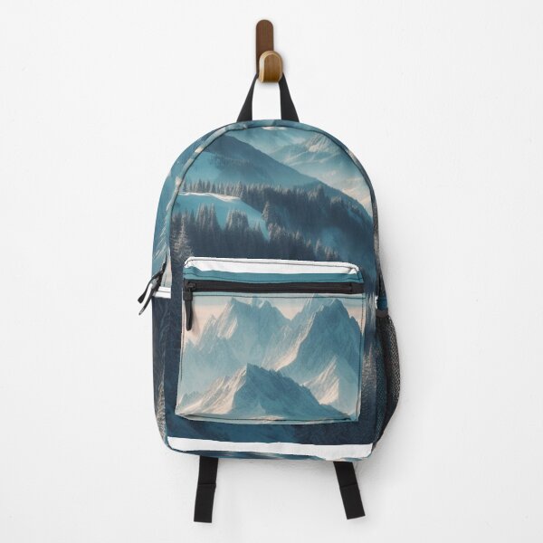 Item preview, Snow-covered peaks in the distance turning into a fairytale scene. designed and sold by Yourdreamworld.