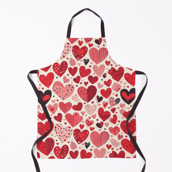 Item preview, Romantic Red Hearts Pattern, Valentines Day designed and sold by Hibiskusmond.
