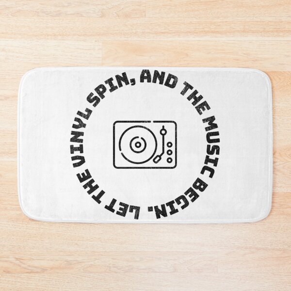 Item preview, Let the vinyl spin, and the music begin designed and sold by AndyG066.